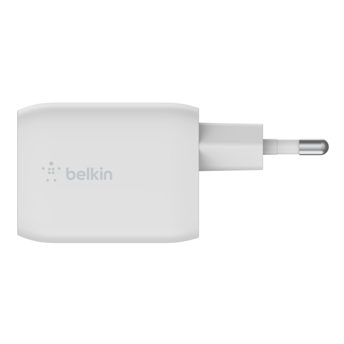 Dual USB-C GaN Wall Charger with PPS 65W, White, hi-res